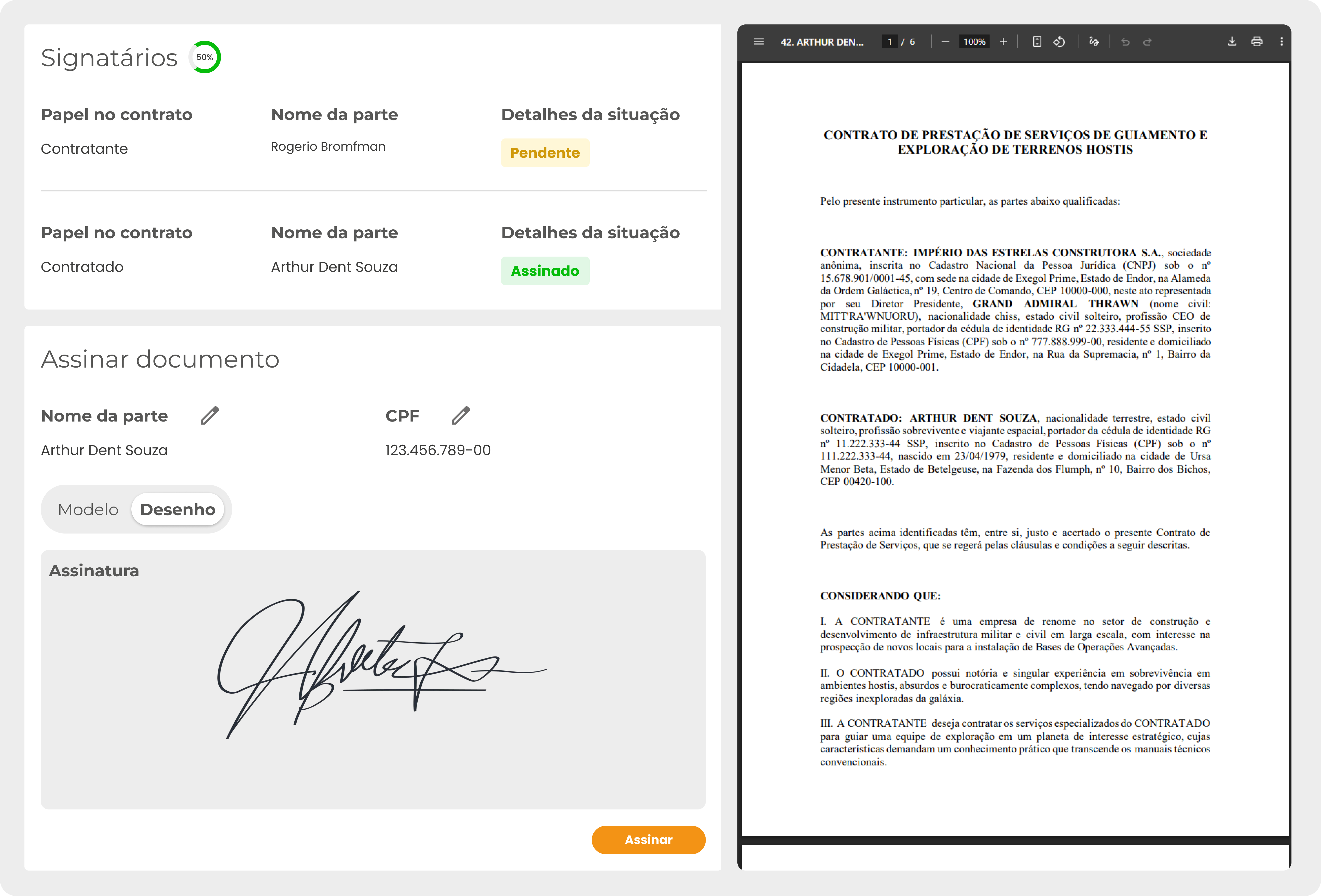 Assinatura Eletrônica